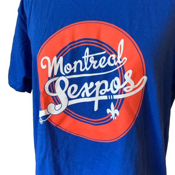 VINTAGE - Roller derby Sexpos - official t-shirt - Men large NEW - Picture 2 of 6